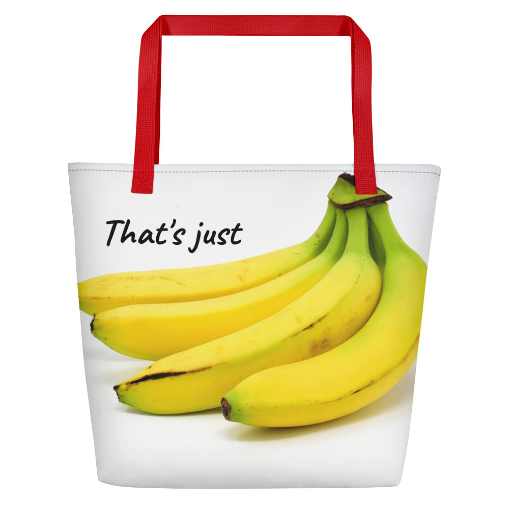 That's Just Bananas Beach Bag