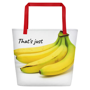 That's Just Bananas Beach Bag