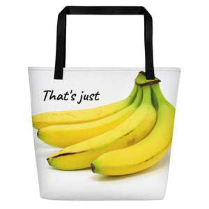 That's Just Bananas Beach Bag