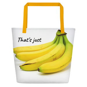 That's Just Bananas Beach Bag